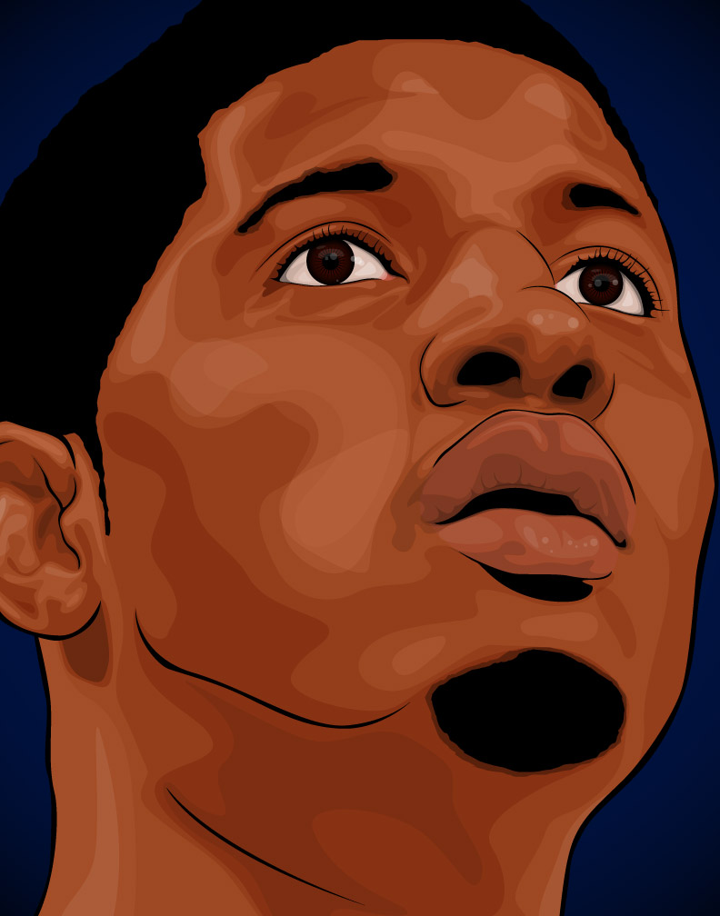 PAUL GEORGE: Indiana Pacers « Dark Wing Illustration